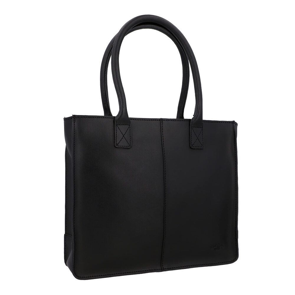 6093 Handbag Leather - Greta Shopper Handbag Leather Bag Handle Bag